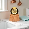 Luminous Earth crystal ball night light, 3d engraved starry sky, solid wood base, creative desktop decoration, birthday gift Application Scenario